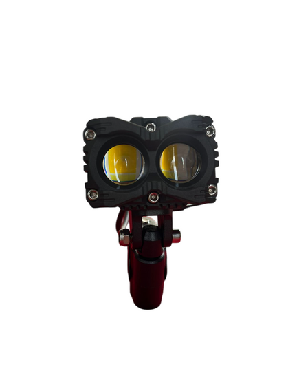 MK05 Spotlight IP67 waterproof auxiliary lights with with harness compatible for all motorcycles and cars - premium by LGP (1 year warranty)