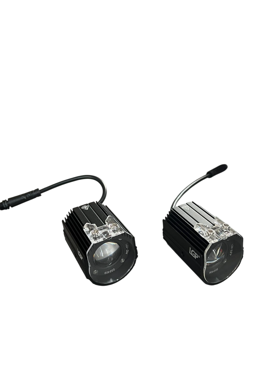 MK02 Spotlight IP67 waterproof auxiliary lights with with harness compatible for all motorcycles and cars - premium by LGP (1 year warranty)