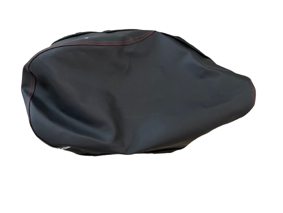 Piaggio vespa Leather Finish Seat Cover - BLACK