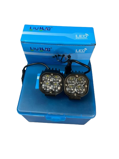 LIU HJG 4 LED Minicree 40W With wiring harness & Switch ( pair)