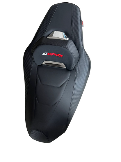 AEROX155 V2 TOURING SEAT ( Black With Red logo)