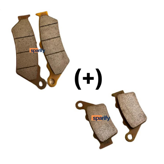 COMBO Intercetor 650 /continental GT 650 front and rear brake pads ( 2 sets)