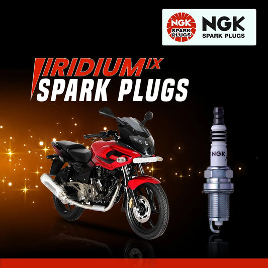 BAJAJ PULSAR 220/ 220F NGK IRIDUM SPARK PLUG KIT ( PACK OF 2 )