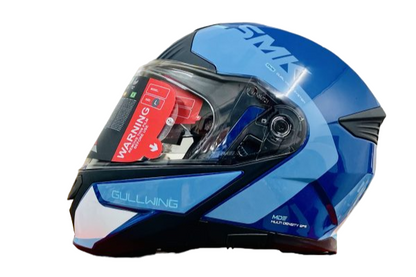 SMK Gullwing Kresto Grps GL551 Blue Black Helmet