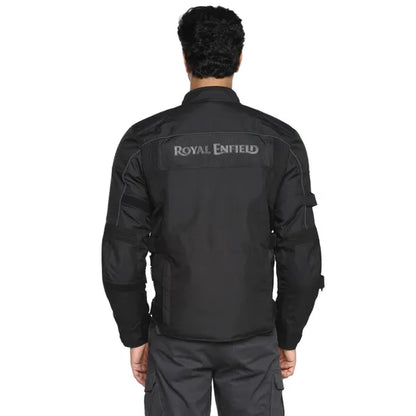 Royal Enfield Explorer V3 Jacket (Black) SHELL WITH ARMOR