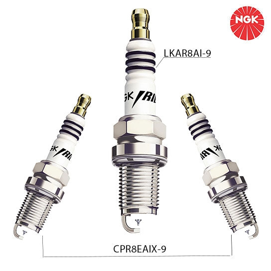 NGK Iridium Spark Plug Set for Dominar 400 ( set of 3)