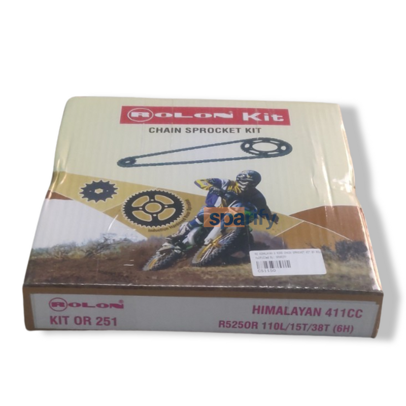 RE HIMALAYAN O RING CHAIN SPROCKET KIT BY ROLON