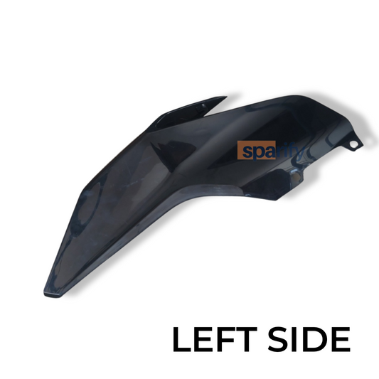 Side panel TPFC for KTM Duke 250/390/200 bs6 /125 bs6 - Black Left side ( LHS)