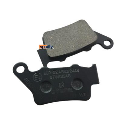 Rear brake pads for KTM adventure 390/250 BYBRE