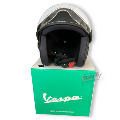 Vespa helmet - BLACK ( ORIGINAL)