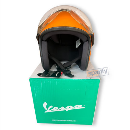 Vespa helmet - ORANGE ( ORIGINAL)