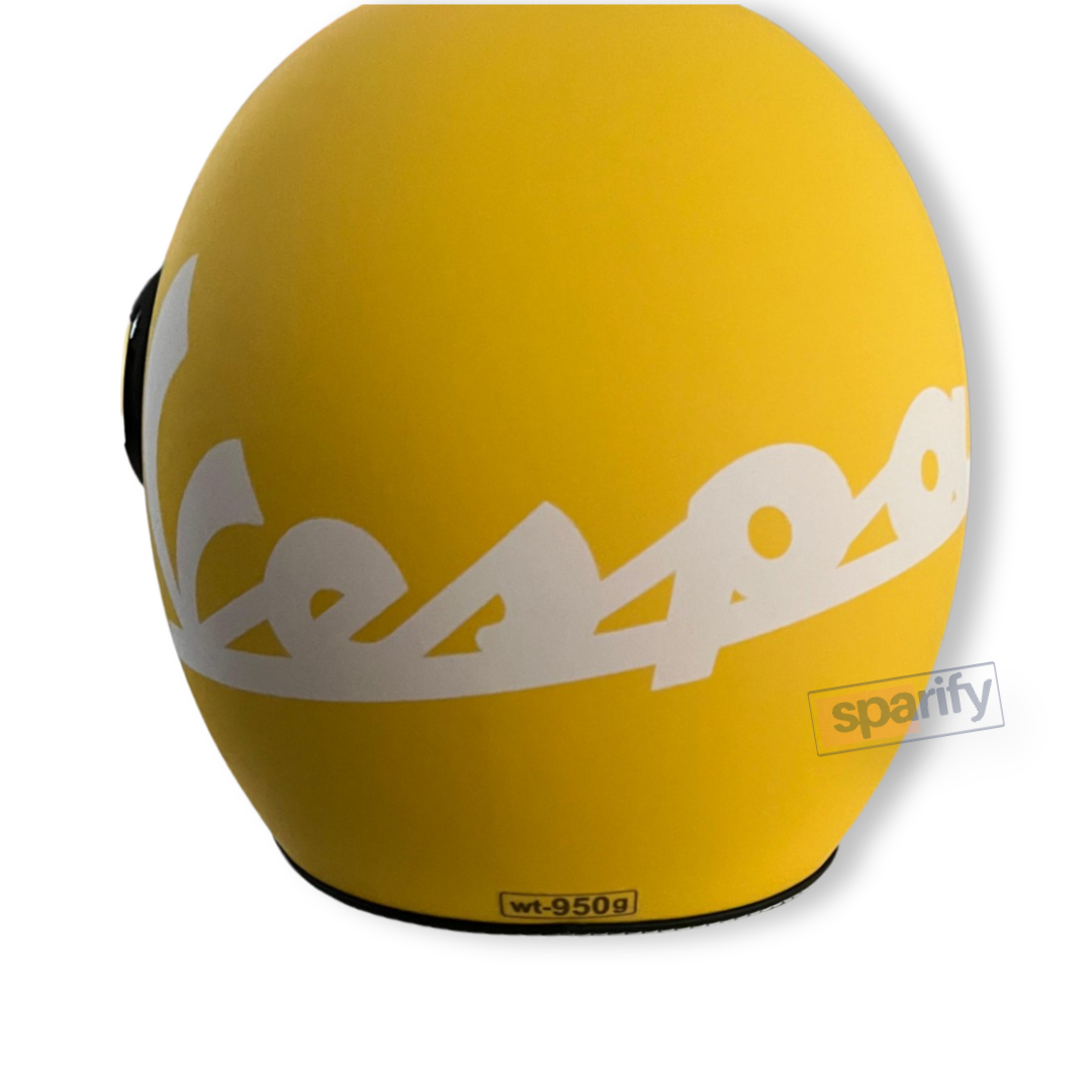 Vespa helmet - YELLOW ( ORIGINAL)