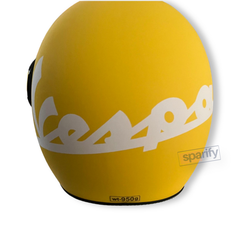 Vespa helmet - YELLOW ( ORIGINAL)