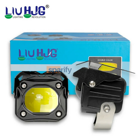 LIU HJG Mono Lens 60W Ultra Wide Driving Lights White (Pair) 12V 80V