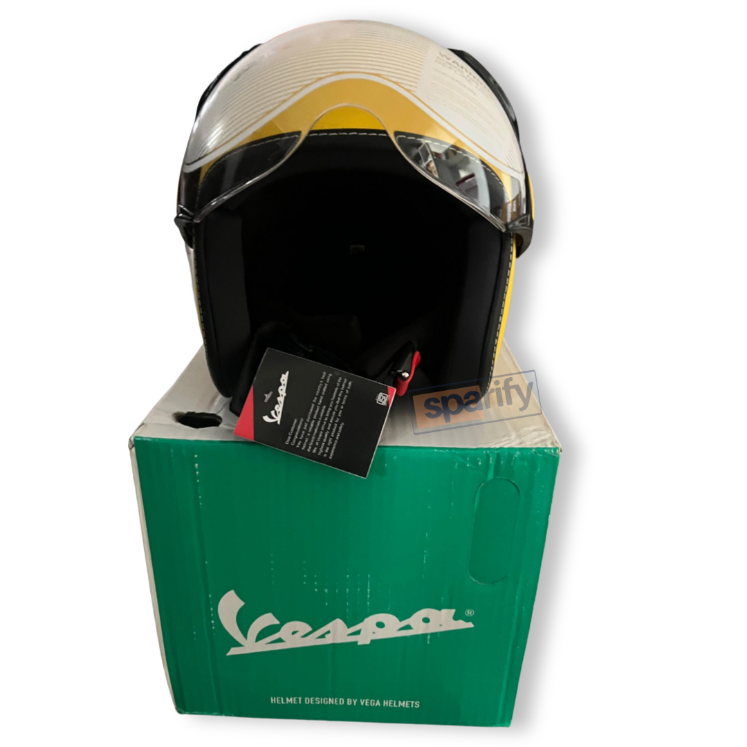 Vespa helmet - YELLOW ( ORIGINAL)