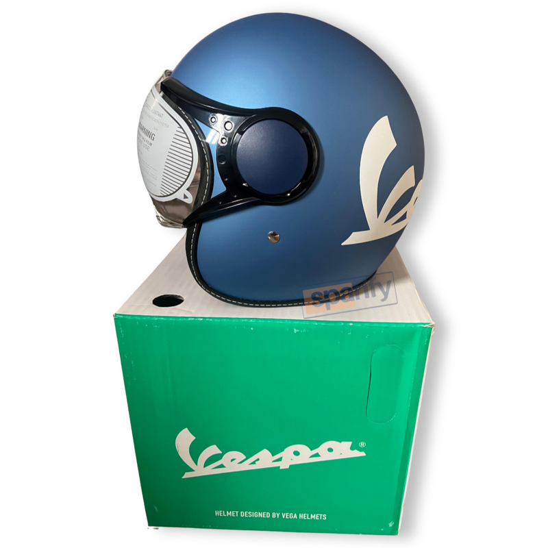 Vespa helmet - BLUE ( ORIGINAL)