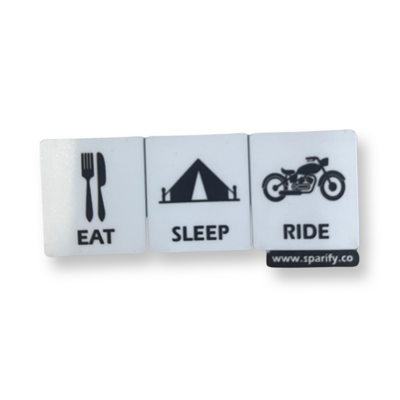 SPARIFY Decals Sticker (Pack of 7) random vinyl Sticker for Helmet Laptop Motorcycle Toolbox Stickers