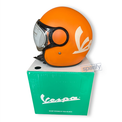 Vespa helmet - ORANGE ( ORIGINAL)