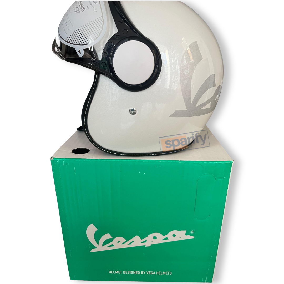 Vespa helmet - WHITE ( ORIGINAL)