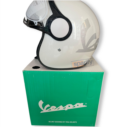 Vespa helmet - WHITE ( ORIGINAL)