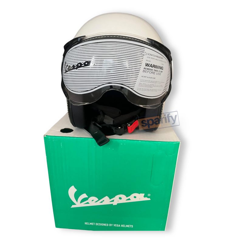 Vespa helmet - WHITE ( ORIGINAL)