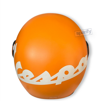 Vespa helmet - ORANGE ( ORIGINAL)