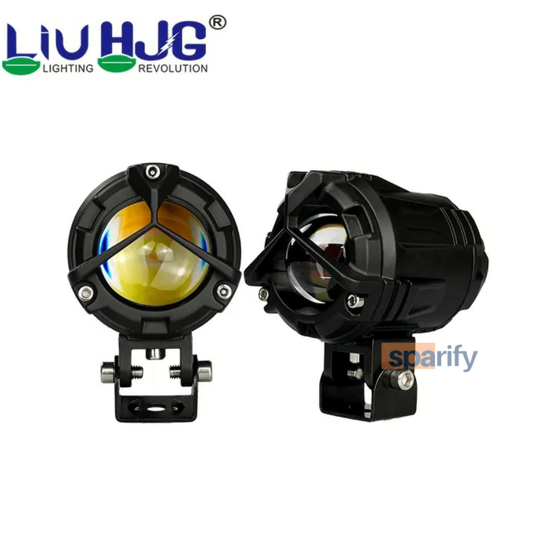 Dual Intensity Led Module LIU HJG Mercedes Y Lens Ultra Wide Dual Intensity LED Driving Fog Ligh ...