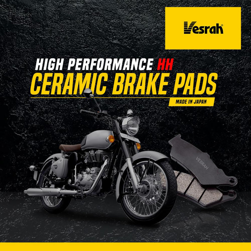Royal Enfield Classic 350/500 front brake pad by vesrah ( Ceramic)