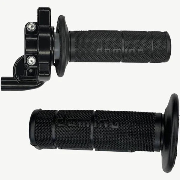 DOMINO QUICK THROTTLE HANDLEBAR GRIP UNIVERSAL DUAL SIDE