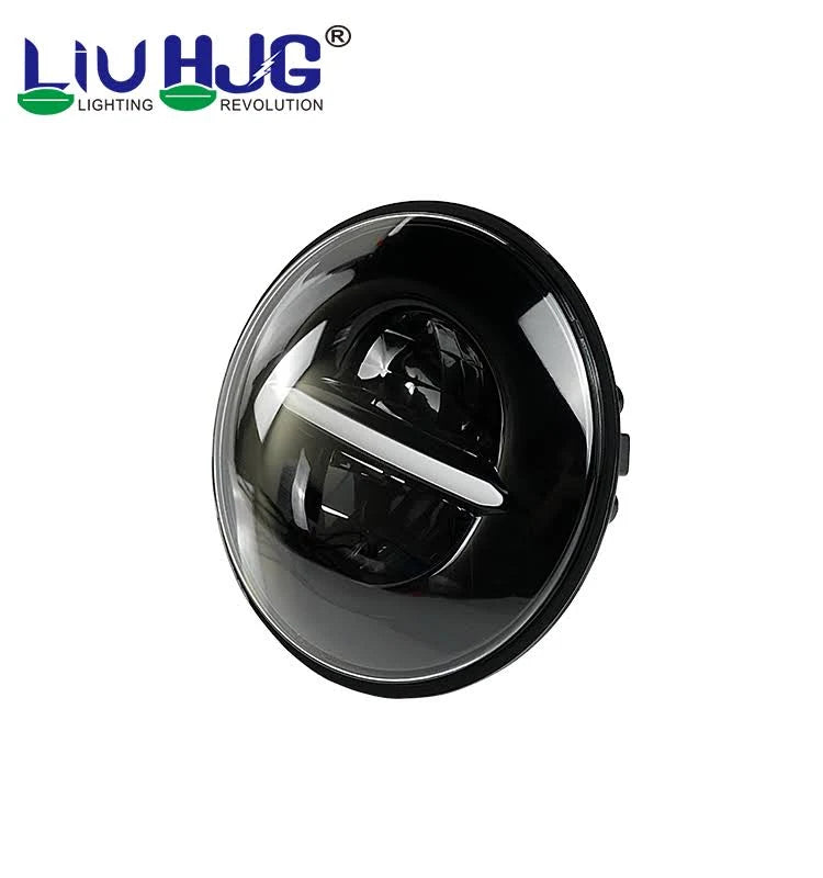 LIU HJG Minus Headlight LED 7inch 12V-80V, 110W original HJG( WITHOUT RING ) for Mahindra Thar , Gypsy COMBO