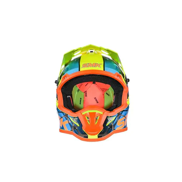 SMK Allterra Fulmine Off-Road Helmet (Flo Black Orange) GL457