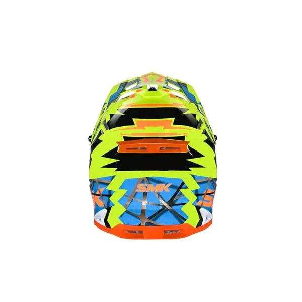 SMK Allterra Fulmine Off-Road Helmet (Flo Black Orange) GL457