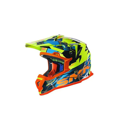 SMK Allterra Fulmine Off-Road Helmet (Flo Black Orange) GL457