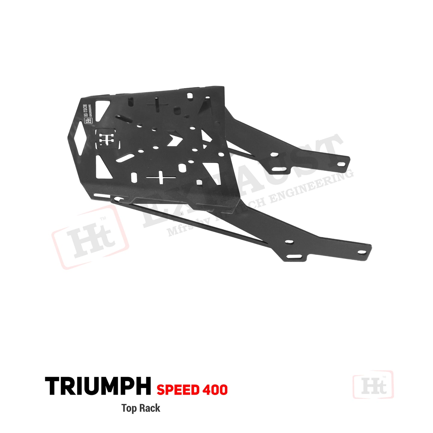 Triumph Speed 400 Top Rack (Black Matt) – SB 831 / HT EXHAUST