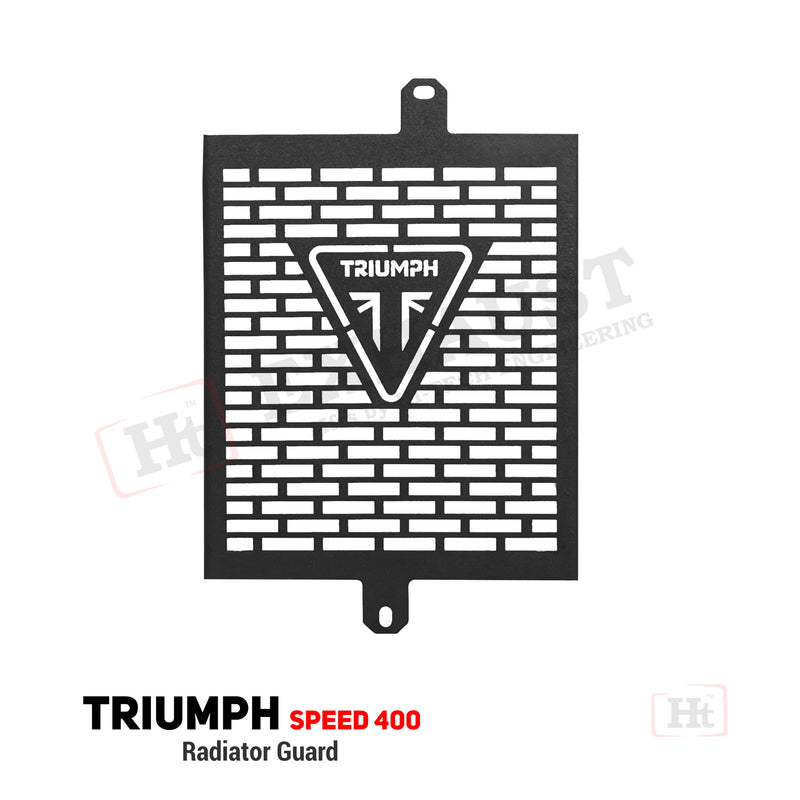 Triumph Speed 400 Radiator Guard (Black Matt) – RD 740 / HT EXHAUST
