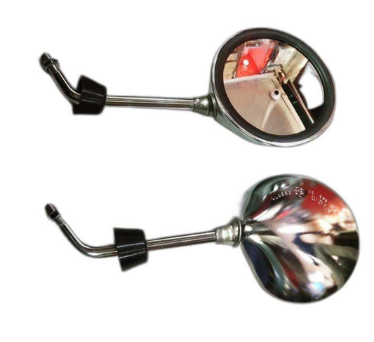 Vespa rear view mirror round - set of 2 (lh & rh )