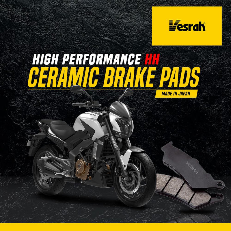 Bajaj Dominar 400( before 2019 models) brake pad by vesrah ( Ceramic)