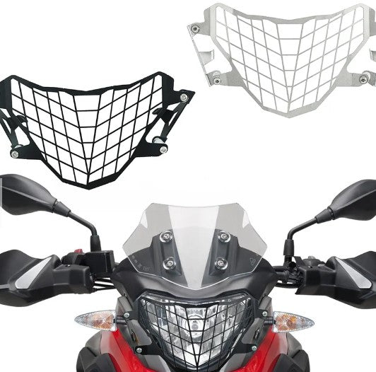 BMW 310 GS HEADLIGHT PROTECTOR /GRILLS/ GUARD OR LENS COVER | BLACK