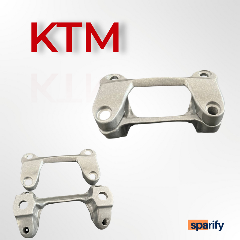 KTM handlebar holder | Silver
