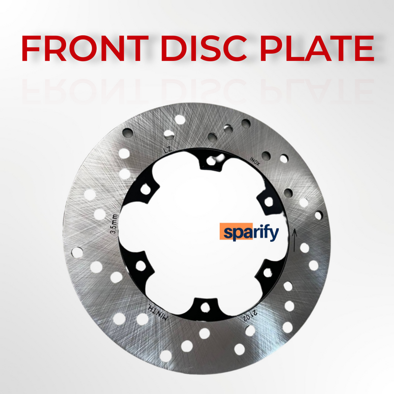 Aprilia front disc brake plate compatible for SR/storm models