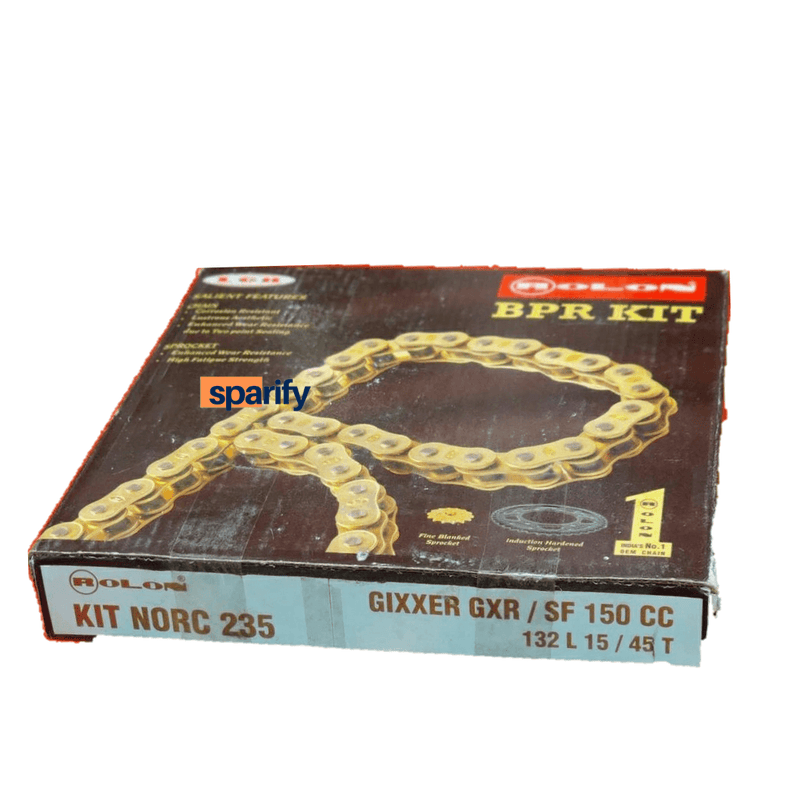 Rolon chain sprocket for suzuki gixxer sale