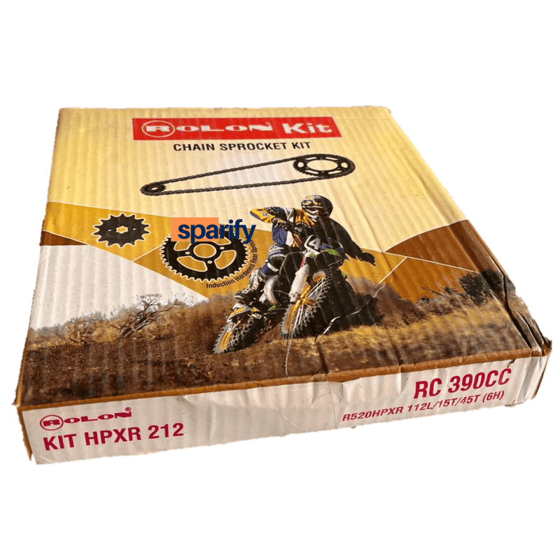 KTM RC 390 X RING CHAIN SPROCKET KIT BY ROLON