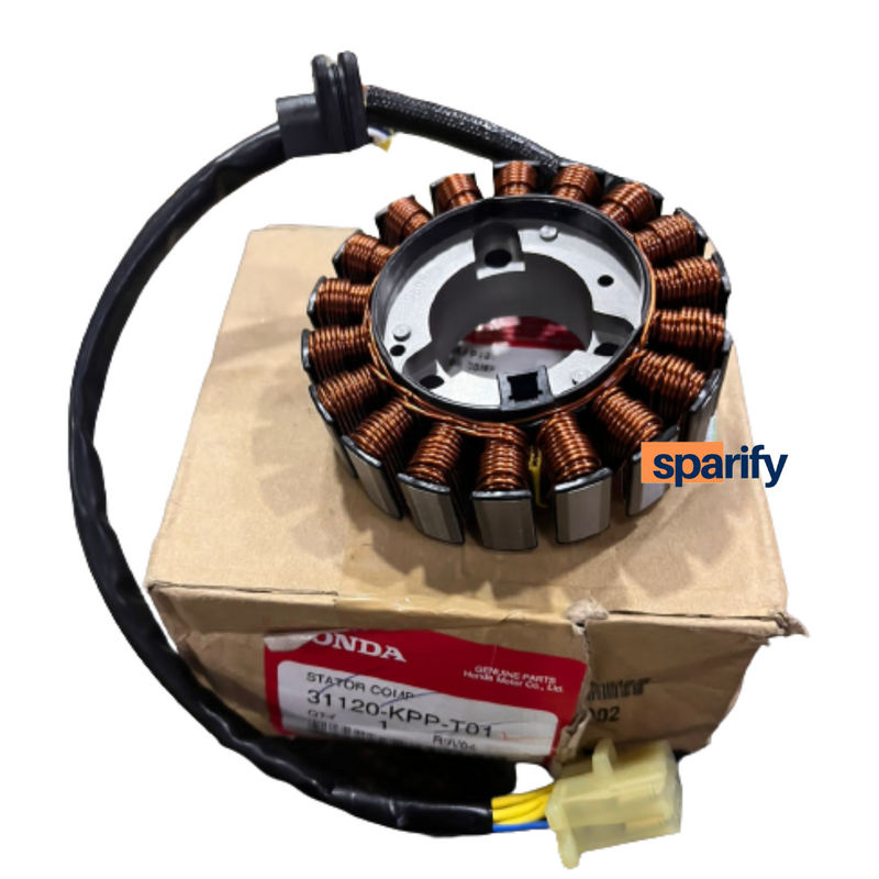 CBR 150 coil plate assembly(stator coil) | HONDA