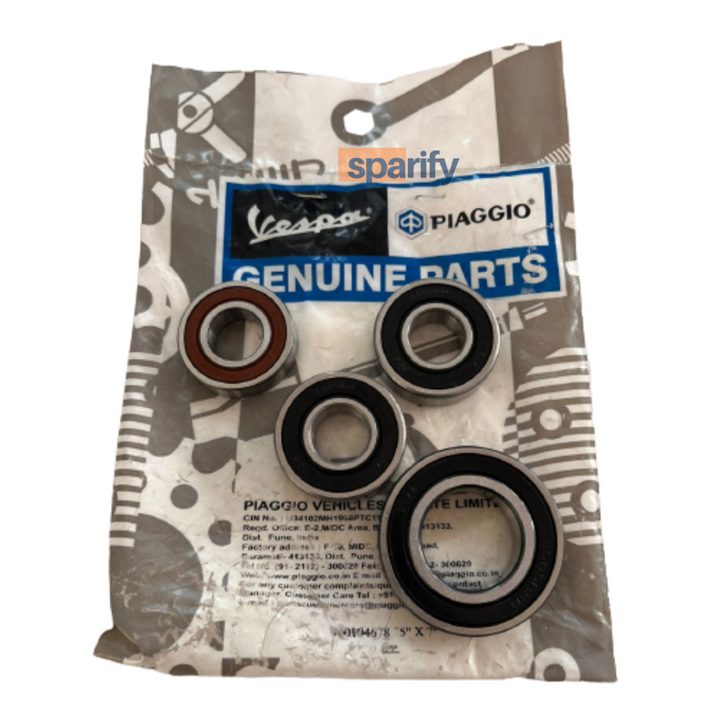 Aprilia gear box bearings kit with oil seal and packing