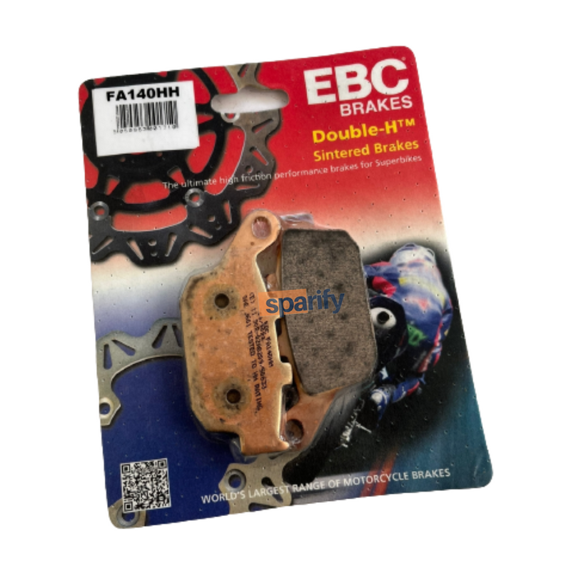 Kawasaki Z900 / Z800ABS (2013-2016) EBC brake pads double sintered (set of 3)