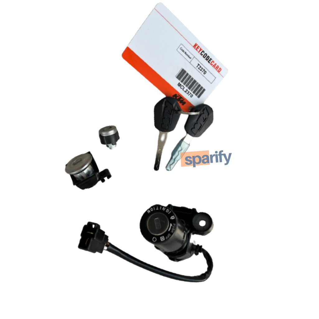 Ktm rc 200 lock best sale set price