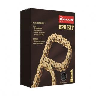 RE CLASSIC 500 BRASS O RING CHAIN SPROCKET KIT BY ROLON