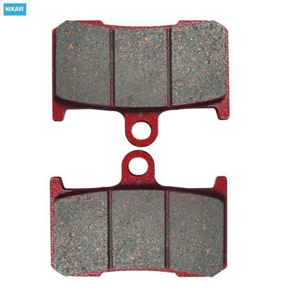 Kawasaki Z800 front disc brake pad by Nikavi ( RED)