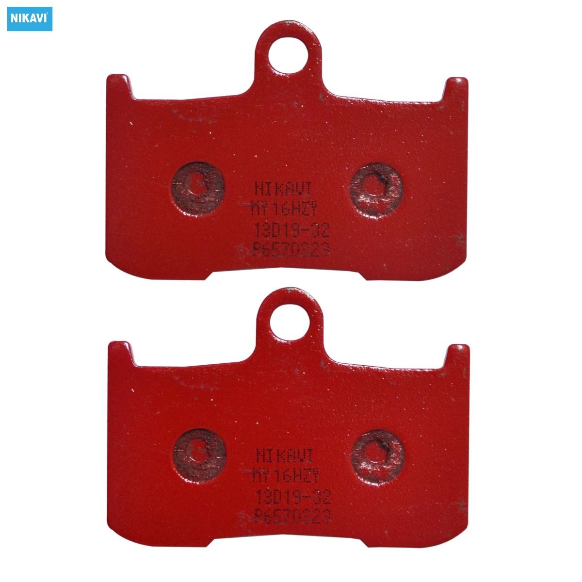 Kawasaki Z800 front disc brake pad by Nikavi ( RED)